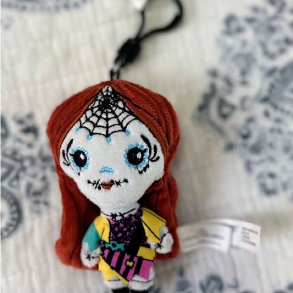 Disney Sally Plush Keychain Clip Nightmare Before Christmas Mini‎ Doll NWT